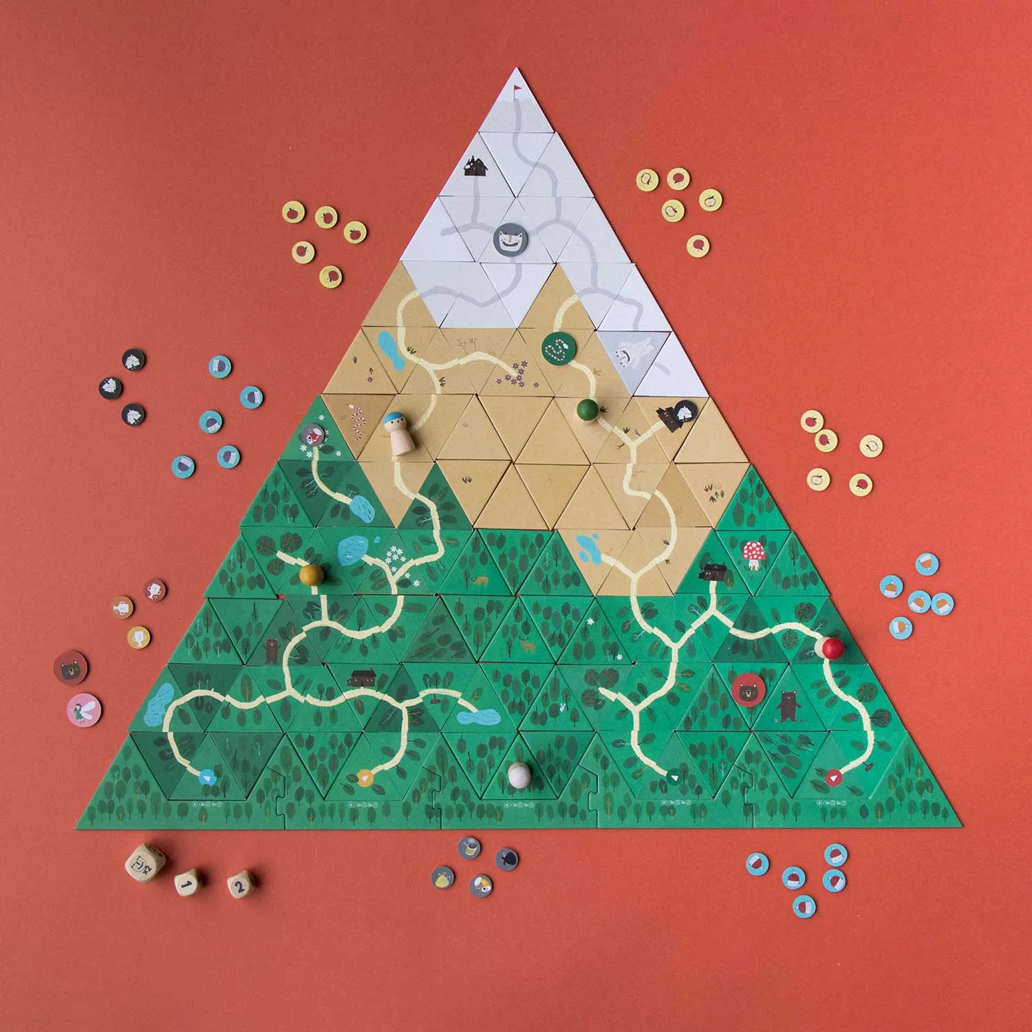 Londji Strategy Game - Climb the Mountain
