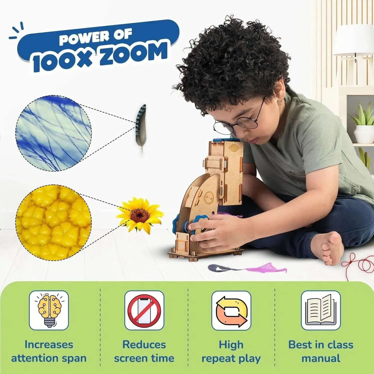 Microscope - STEM Toy Building Set - Smartivity