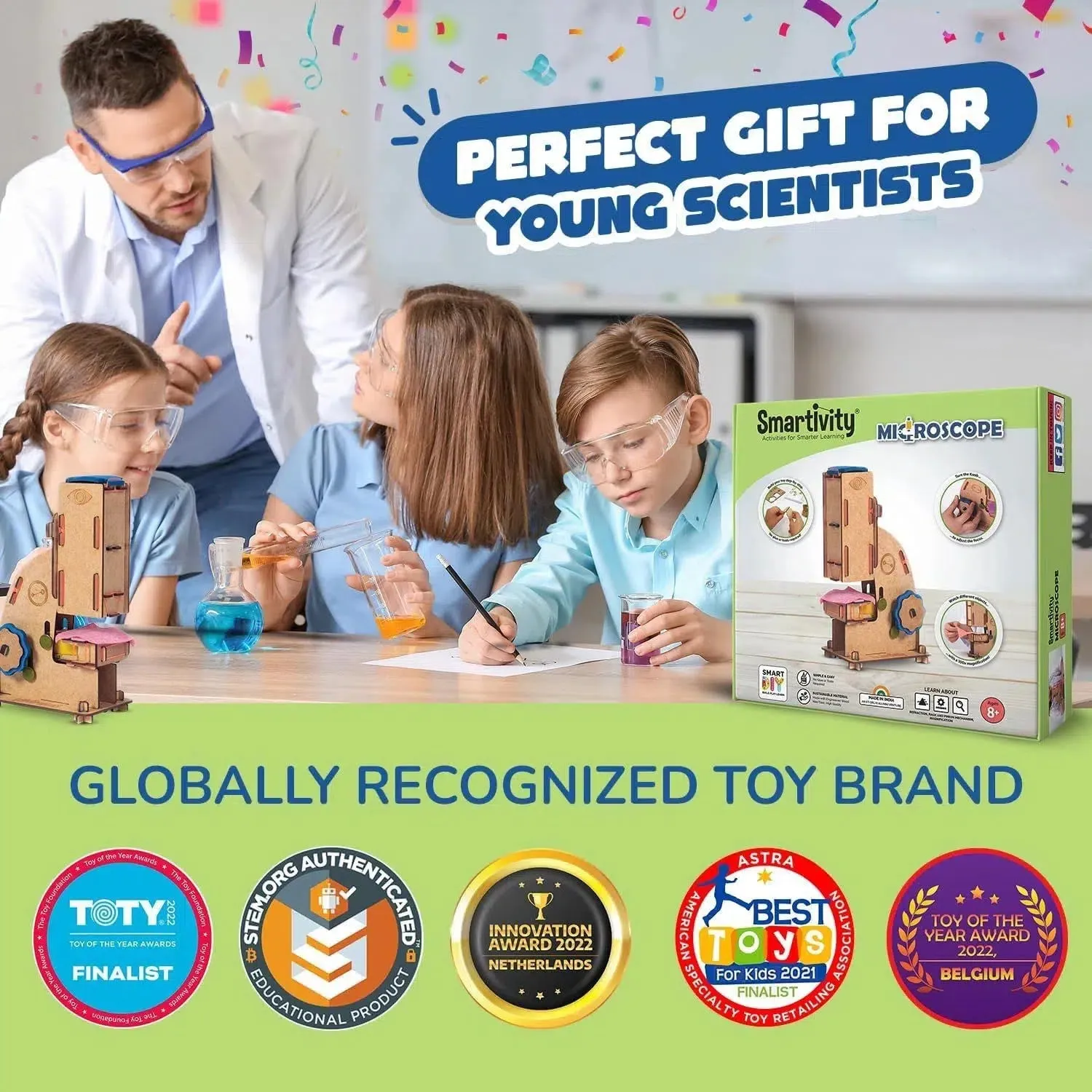 Microscope - STEM Toy Building Set - Smartivity