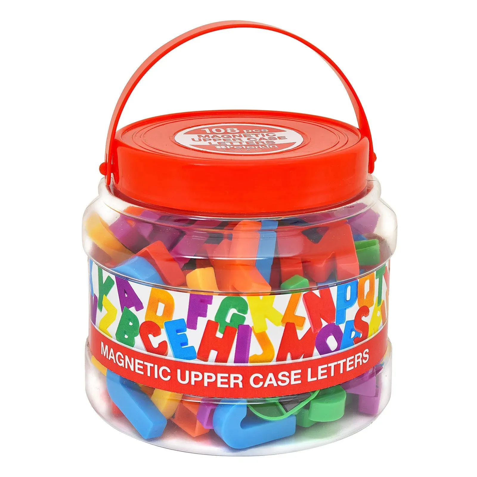 Peterkin Magnetic Upper Case Letters - 108 pcs