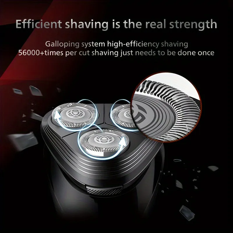 Philips S1113 Men's Electric Shaver - USB Rechargeable, Stainless Steel Blades, Waterproof, 30-45 Min Runtime