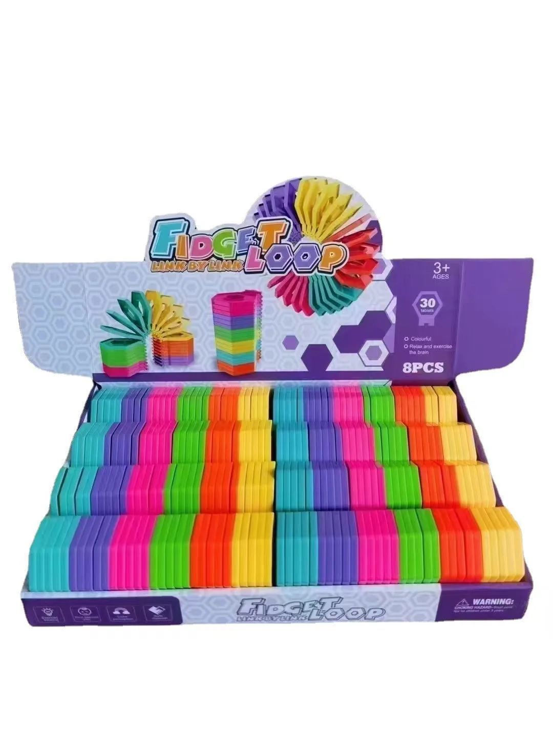 Rainbow Stacking Toy Puzzle Building Block