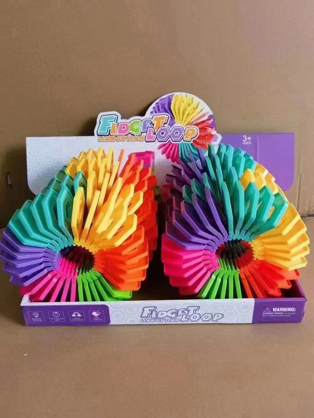 Rainbow Stacking Toy Puzzle Building Block