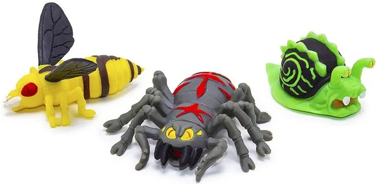 Splat Bug Ant Slug Roach Multicolor - Pack of 3