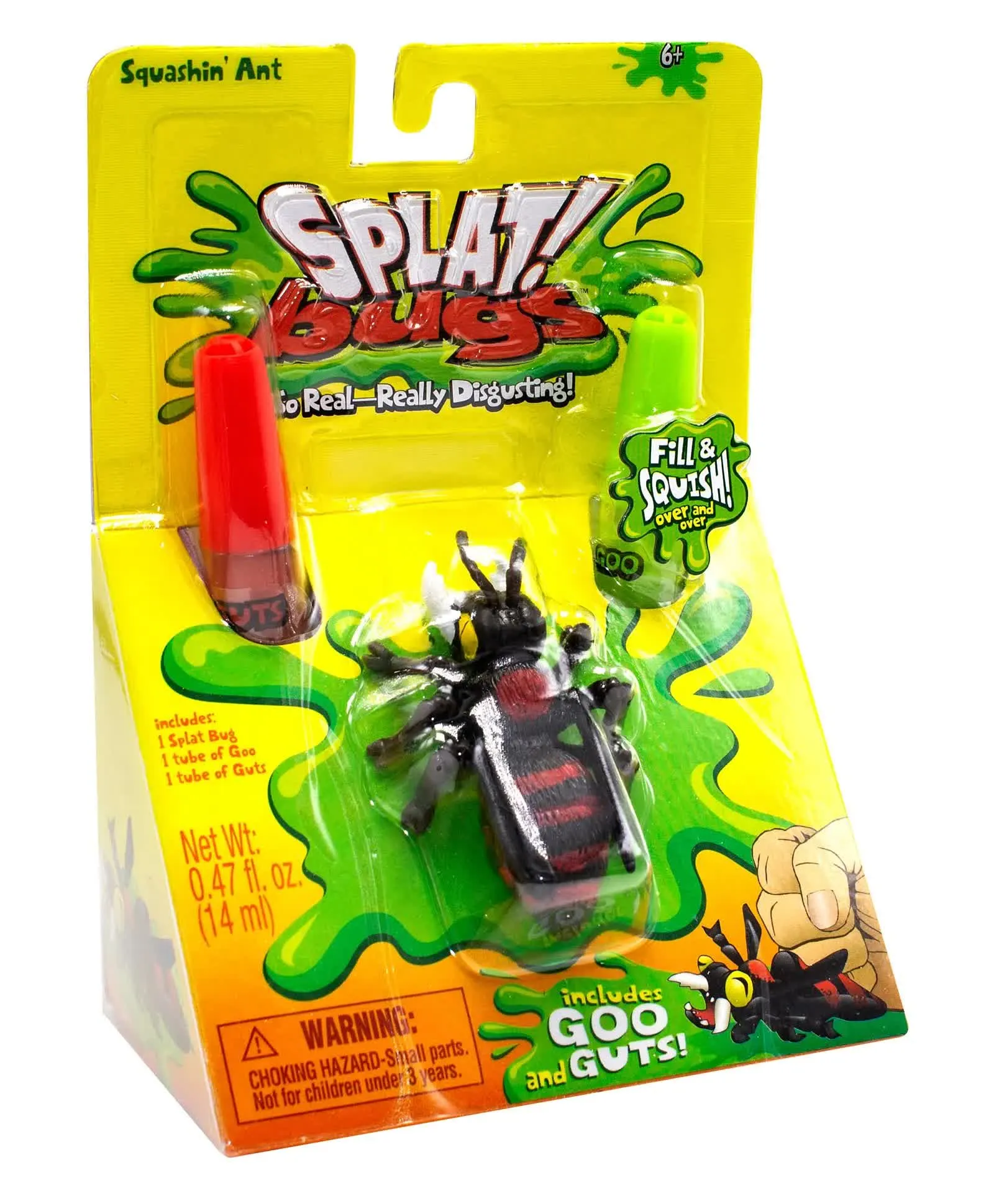 Splat Bug Single Style Ant Pack of 1 - (Assorted Colors)
