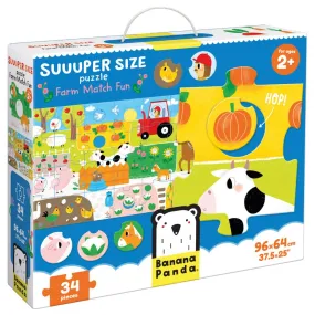 Suuuper Size Puzzle Farm Match