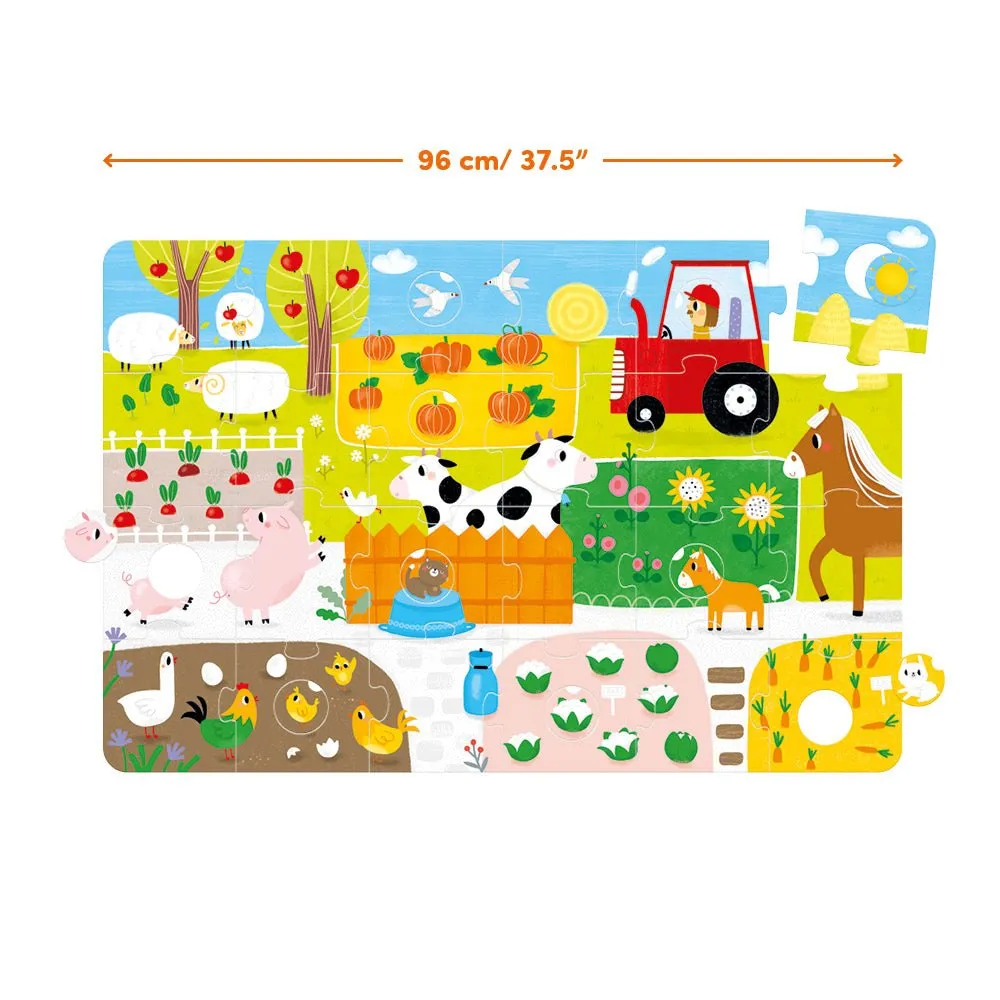 Suuuper Size Puzzle Farm Match