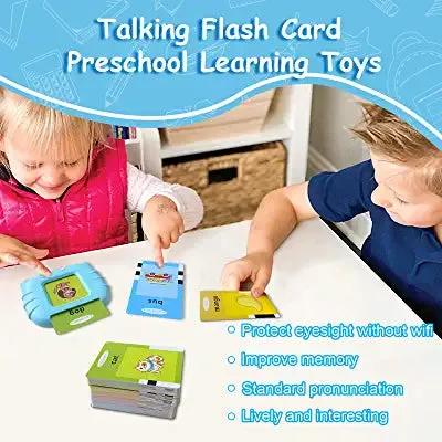Talking Flash Cards - Montessori Toys Flash Cards (220  words)