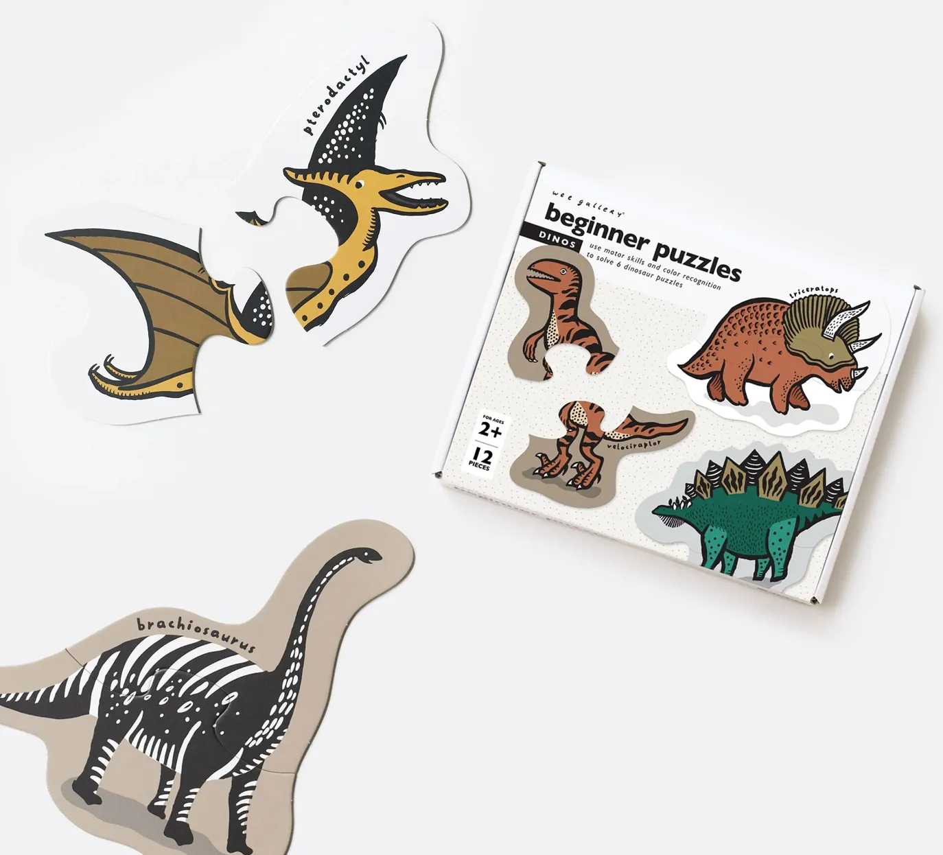 Wee Gallery - Beginner Puzzle (Dino)